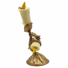 imagen 1 de figura lumiére la bella y la bestia disney 6cm