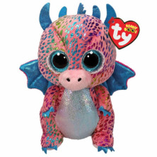 Imagen peluche beanie boos dragón flint 15cm ty