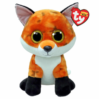 Imagen peluche beanie boos zorro naranja meadow 42cm ty