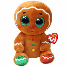 PELUCHE BEANIE BOOS CRUMBLE EL HOMBRE JENGIBRE 15CM TY