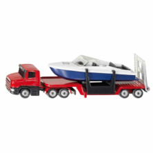 CAMIÓN DE TRANSPORTE CON BARCO SIKU – LLEVA LA AVENTURA CONTIGO