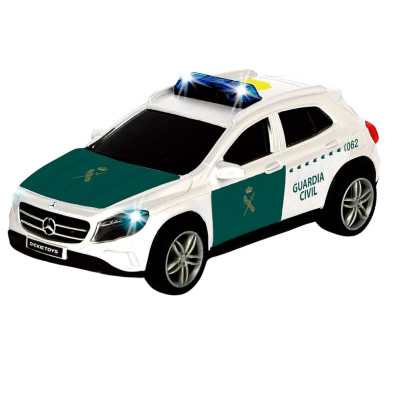 COCHE MERCEDES CLASE A GUARDIA CIVIL 15 CM CON LUZ Y SONIDO – DICKIE TOYS