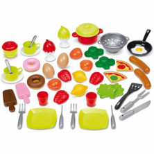 imagen 1 de set de accesorios cocinitas 50 piezas ecoiffier