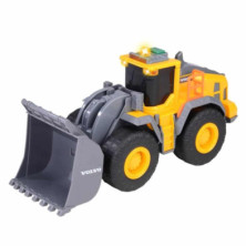 Imagen vehículo pala excavadora volvo con luz y sonido