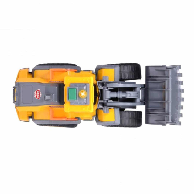 Excavadora Volvo Dickie De 23 Cm | Con Luces Y Sonidos | Juguete De Construcción Para Niños Desde 3 Años
