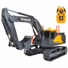 Imagen excavadora volvo radio control con luz y sonido