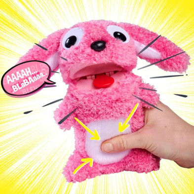 imagen 3 de peluche oso babbling con sonido screamerz 30cm   r