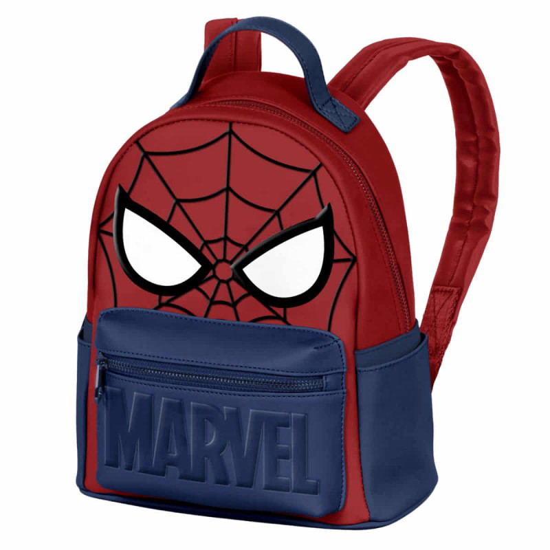 Imagen mochila spiderman  chibi roja 29cm