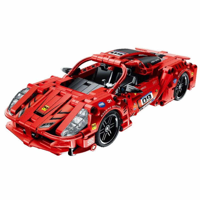 Imagen immaster coche de carreras rojo 605809 437pz