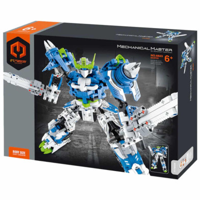 imagen 1 de immaster soldado mecánico azul 606823
