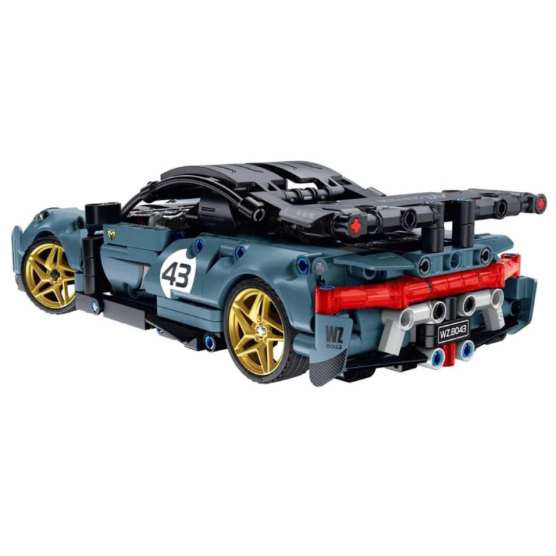 Coche de Carreras Negro iM.Master – 449 piezas con control remoto ...