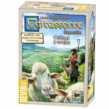 CARCASSONNE COLINAS Y OVEJAS: EXPANSIÓN DE ESTRATEGIA CON NUEVAS MECÁNICAS DE DEVIR