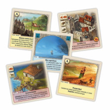 imagen 1 de catan duelo expansion -eras oscuras eras doradas