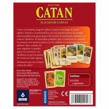 imagen 2 de catan: juego de cartas mini