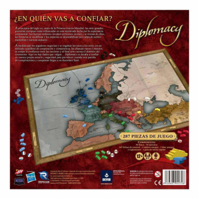 imagen 2 de juego diplomacy mágico devir