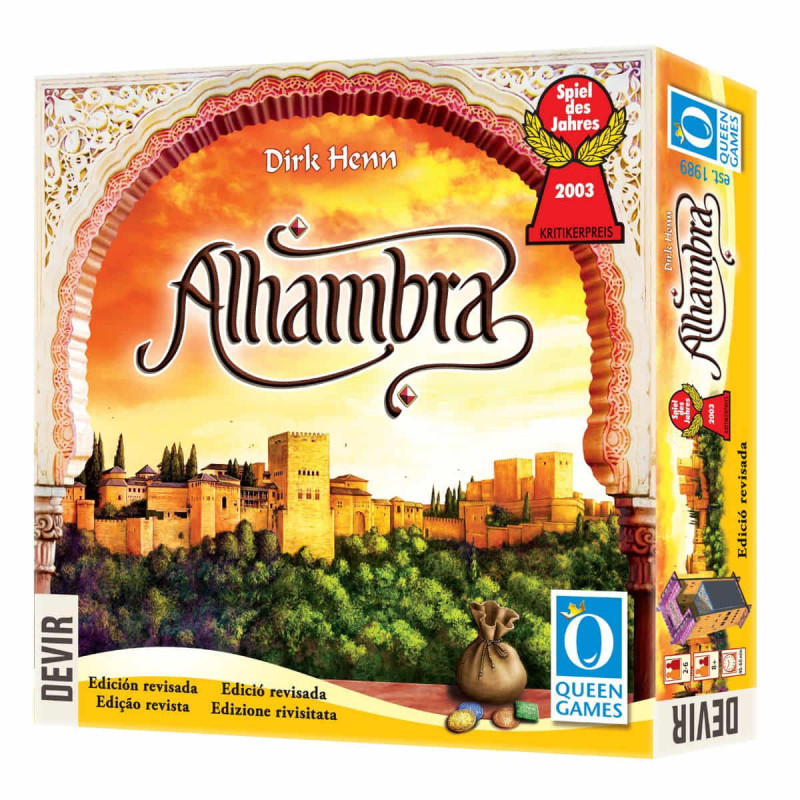 Imagen juego alhambra edición 2020 devir