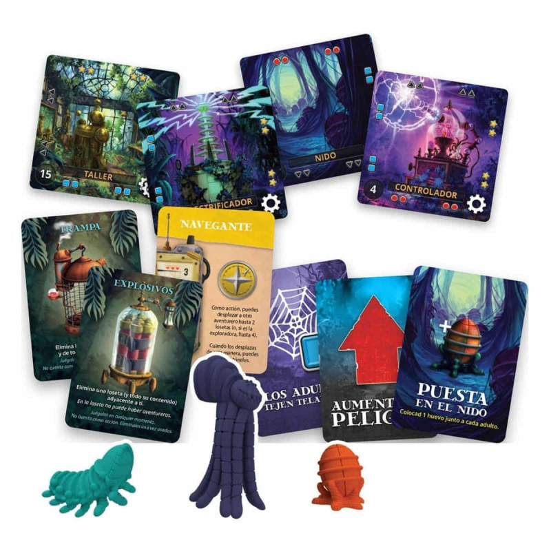 Devir – Caza Bombas, Juego De Mesa Cooperativo De 2 A 5 Jugadores, A Partir De 12 Años, Con 66 Misiones De Dificultad Creciente, Partidas De 30 Minutos