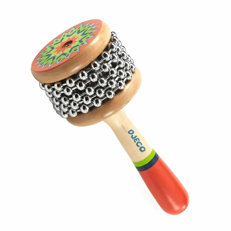 Animambo Mini Cabassa Djeco: Percusión Divertida para Niños