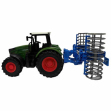 Imagen tractor motrix con allanadora