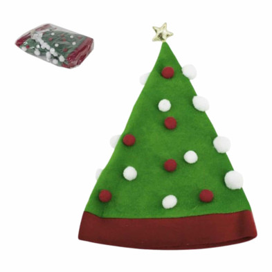 Bolsa Gorro Árbol de Navidad 40 cm – Sombrero Festivo y Divertido