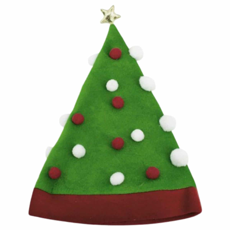 Gorro Árbol de Navidad 40 cm – Sombrero Festivo y Divertido