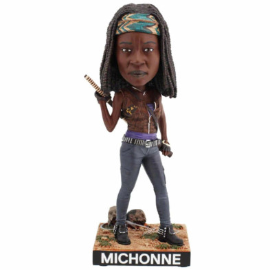 Figura Michonne The Walking Dead Bobblehead 20cm Poliresina