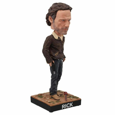 Figura Rick Grimes The Walking Dead Bobblehead 20cm Poliresina