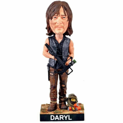 Figura Daryl Dixon The Walking Dead Bobblehead 20cm Resina