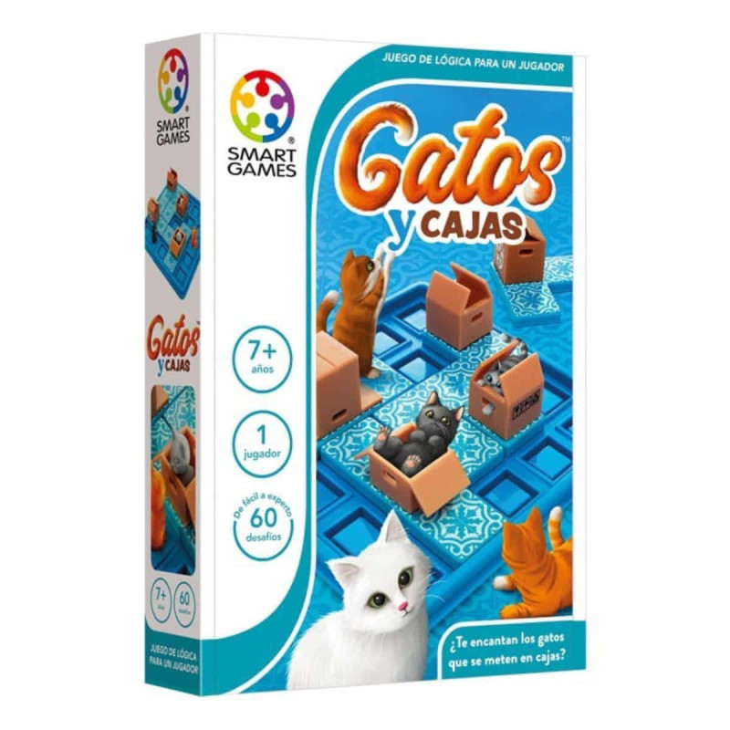 Imagen juego gatos y cajas