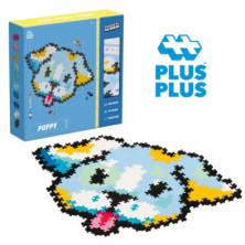 imagen 1 de puzzle by number cachorro 500 piezas plus plus