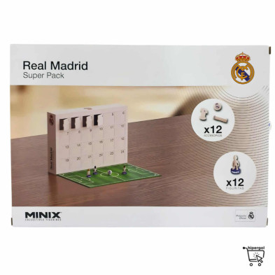 Imagen figuras minix super pack 5 jugadores real madrid