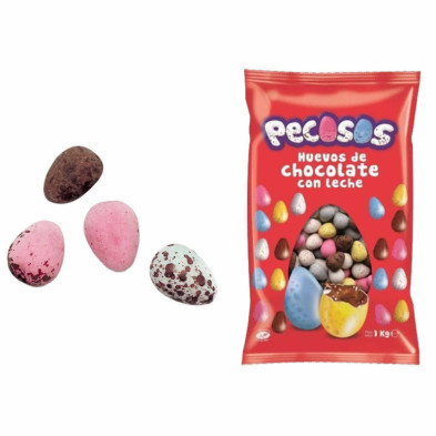 imagen 1 de pecosos de chocolate lacasa bolsa 1kg