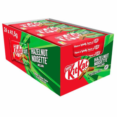 Caja Kit Kat Avellana 41,5g - Caja 24 Barritas de Chocolate