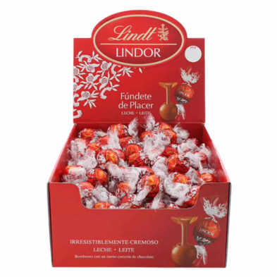 imagen 1 de bombón lindt leche caja 500grs
