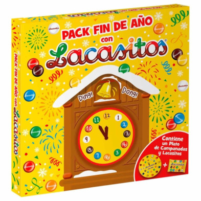 Imagen plato campanadas lacasitos 18grs Imagen plato campanadas lacasitos 18grs