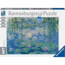PUZZLE MONET WATERLILIES 1000 PIEZAS RAVENSBURGER: UN CLÁSICO DEL ARTE PARA ARMAR