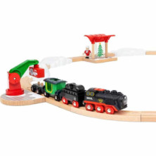 imagen 2 de set ferroviario navideño  brio