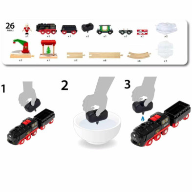 imagen 6 de set ferroviario navideño  brio