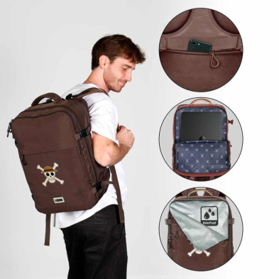 imagen 4 de mochila de viaje one piece 47cm