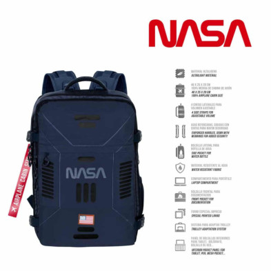 imagen 2 de mochila de viaje nasa 40cm