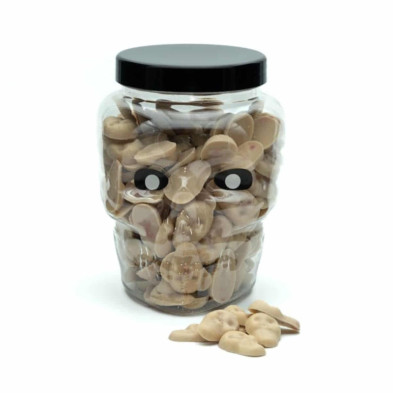 imagen 1 de calaveras rellenas fresa tarro 288 unidades