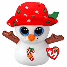 Imagen peluche beanie boos muñeco de nieve brrrnie 15cm t