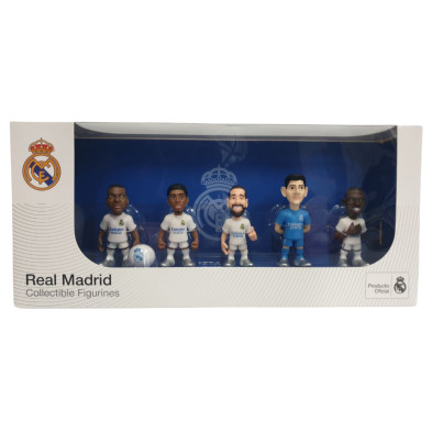 Imagen figuras minix pack 5 jugadores real madrid