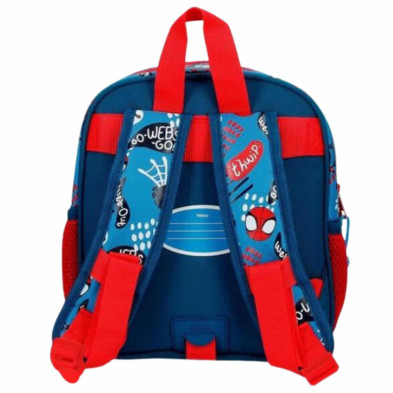 Imagen 1 mochila guardería go spidey 25cm adaptable