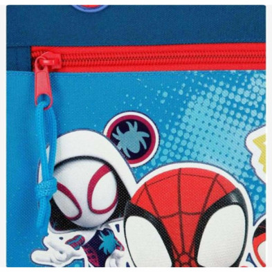 Imagen 4 mochila guardería go spidey 25cm adaptable