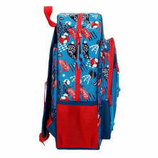 Imagen 2 mochila escolar go spidey 38cm adaptable