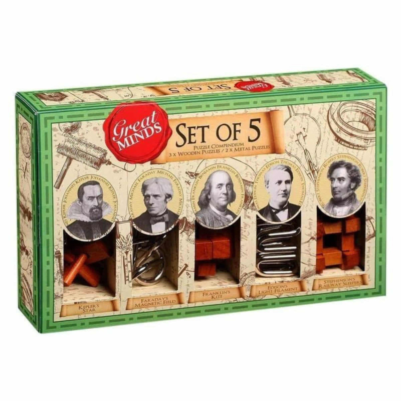 Imagen set de cinco juegos de habilidad madness toys