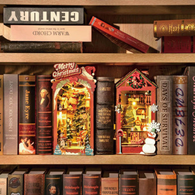 imagen 4 de puzzle de madera christmas street