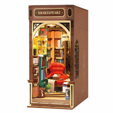Imagen puzzle de madera bookstore