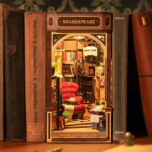 imagen 1 de puzzle de madera bookstore